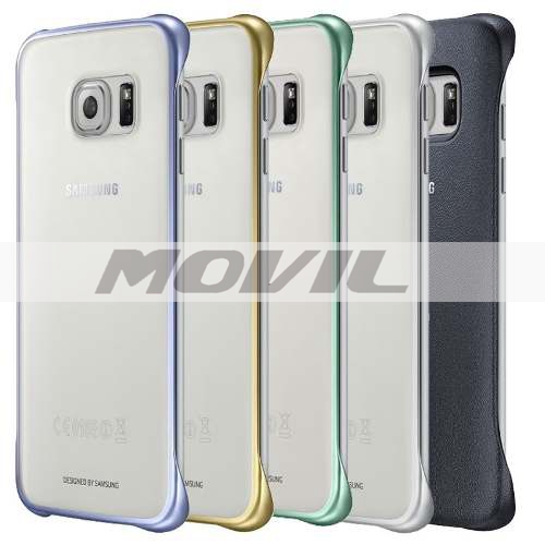Funda Samsung Galaxy S6 Edge Protective Cover Clear Original